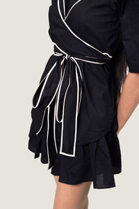 STRUCTURED TIE UP SHIRT